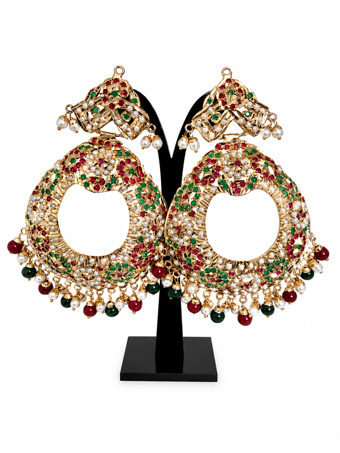 Rangrez Chandbali earrings