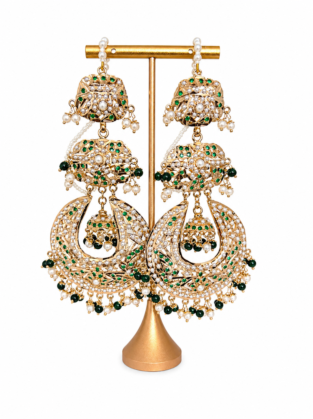Maharani Jadau earrings