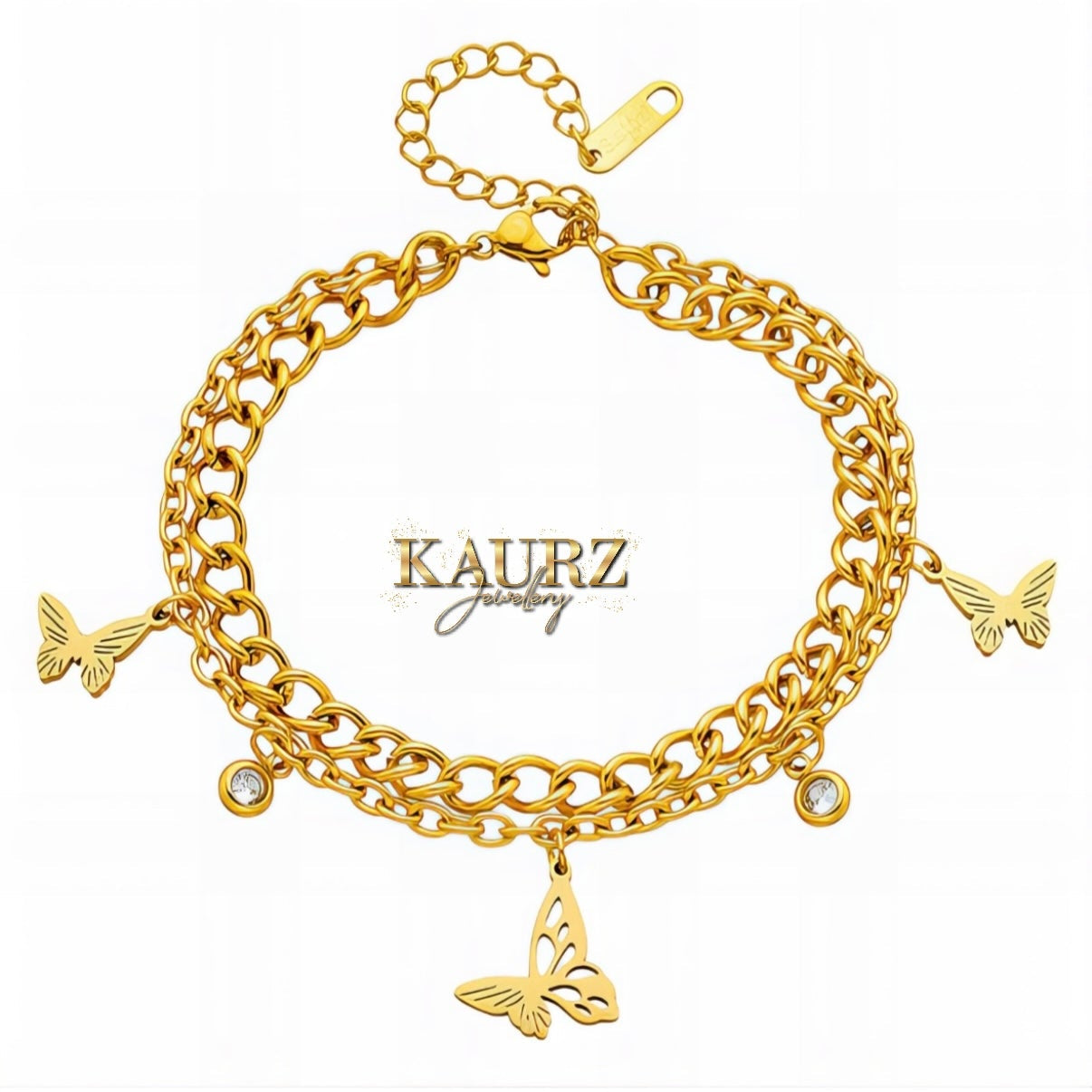 Butterfly Charm bracelet