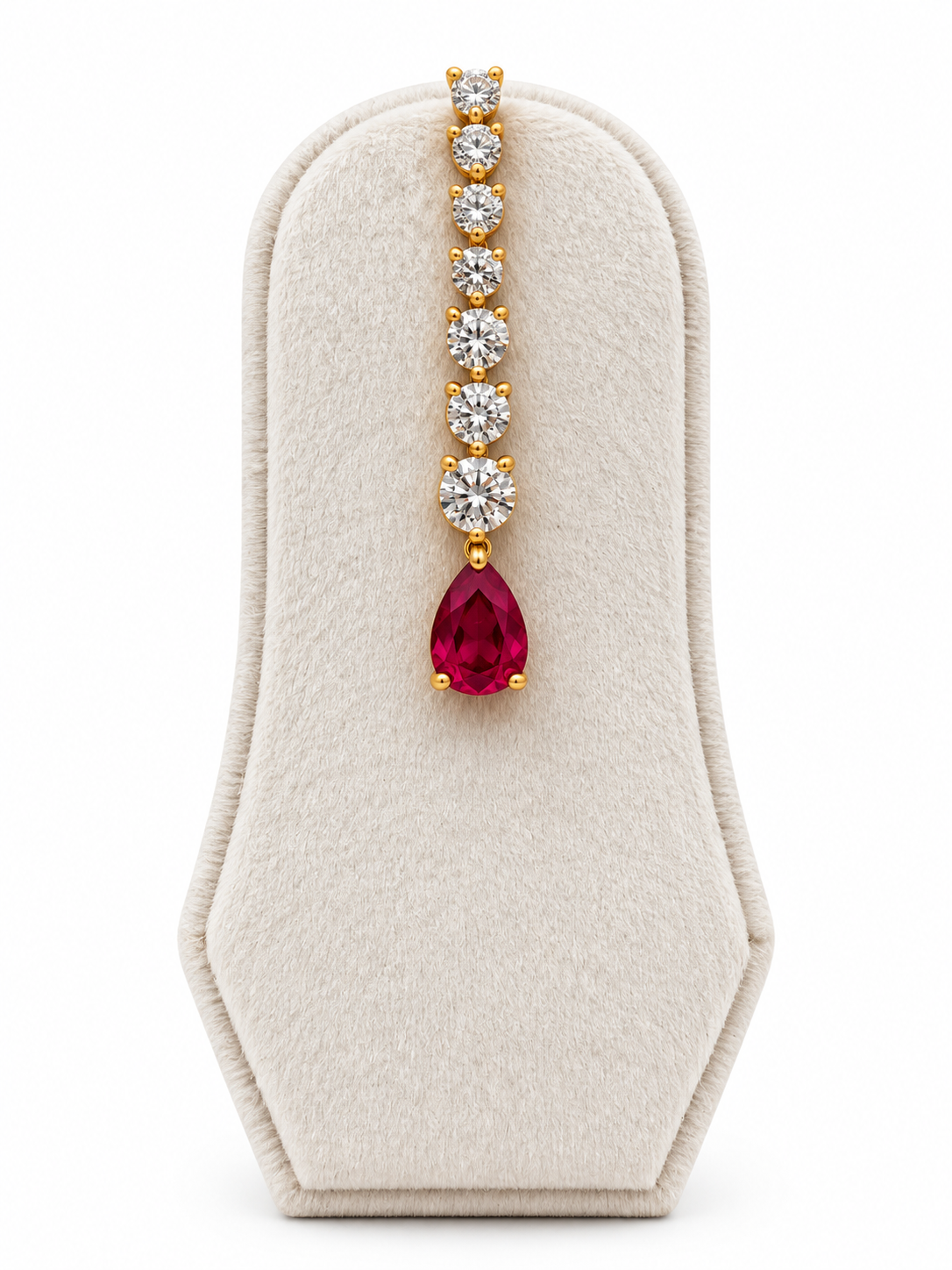 Ruby Red Swarovski set