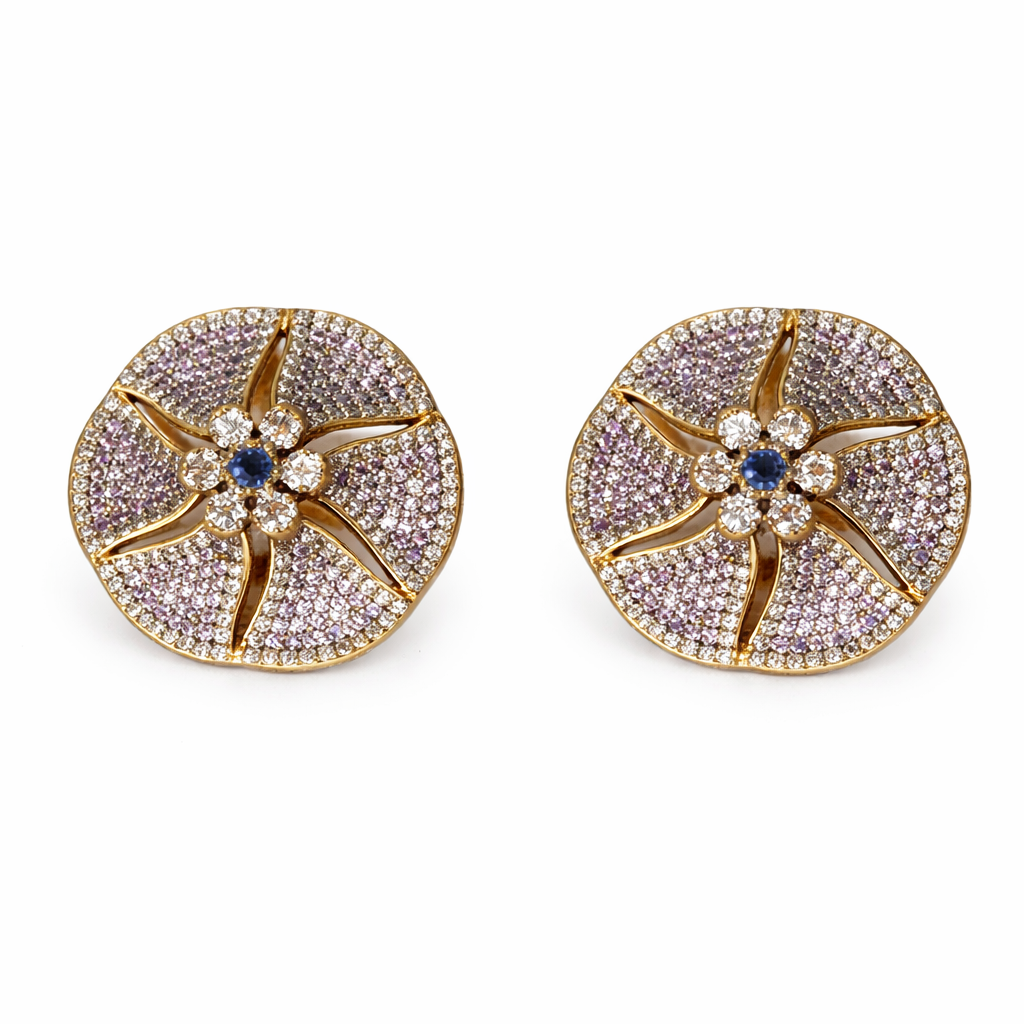 Lilac Luxe Studs