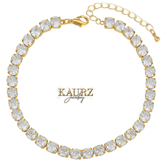 Gold Tennis bracelet