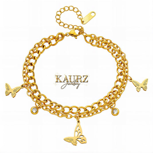 Butterfly Charm bracelet